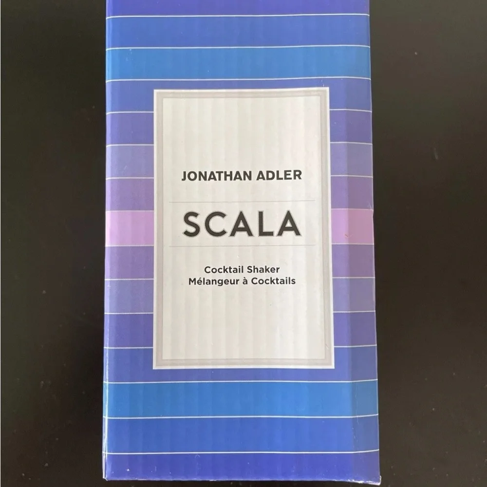 Jonathan Alder cocktail shaker New in box
